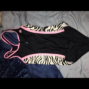 One Piece Zebra Swimsuit